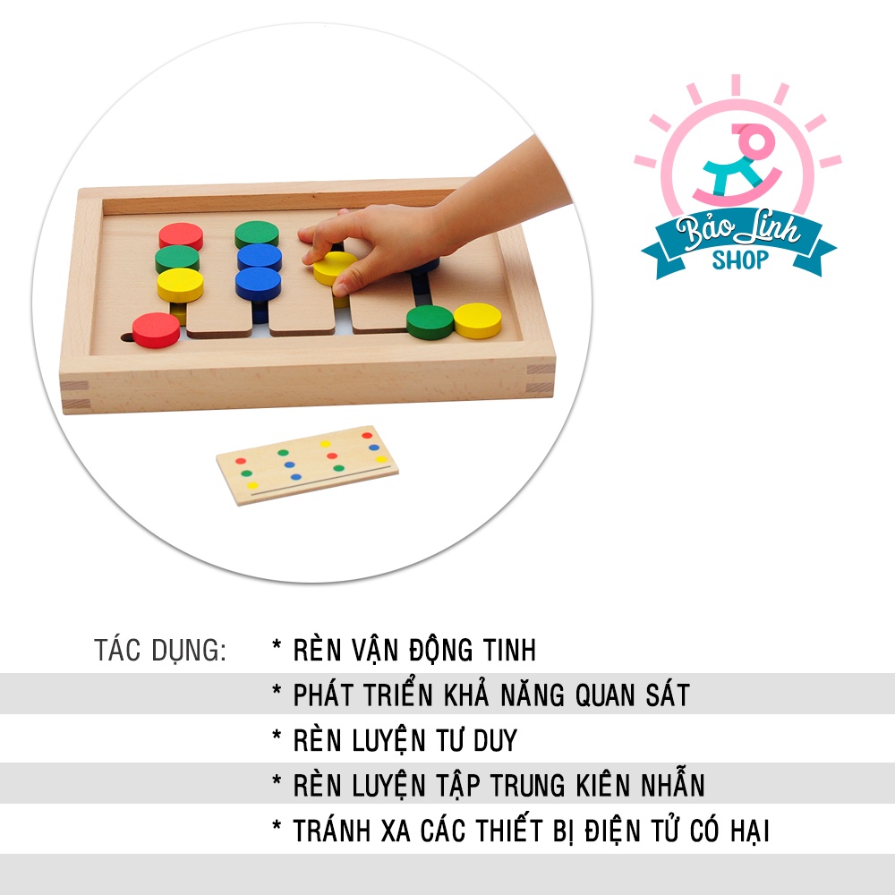 Montessori toán học phát triển tư duy logic, tăng cường tập trung, tránh xa TV, Điện thoại cho bé 2 tuổi trở lên