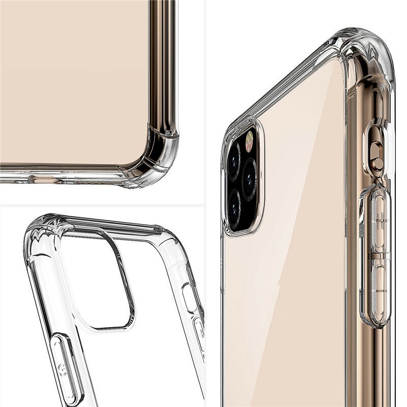 Ultra Ốp Điện Thoại TPU Trong Suốt Có Túi Khí Chống Sốc Cho iPhone 14 13 12 11 Pro MAX Mini X XR XS MAX 8 7 6 6s Plus + SE 2020
