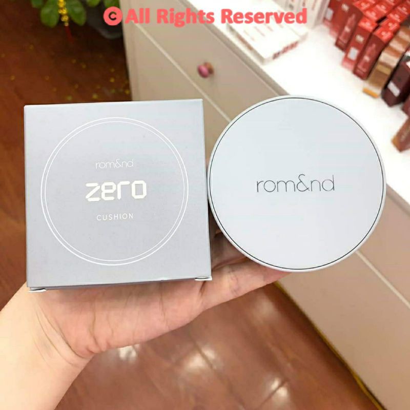 Phấn Nước Cho Lớp Nền Mỏng Nhẹ Hoàn Hảo Với Độ Che Phủ Cực Đỉnh Romand Zero Cushion