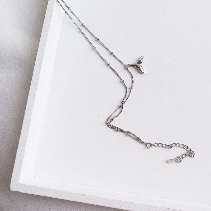 Lắc chân nhiều lớp mặt hình đuôi tiên cá thời trang Hàn Quốc chất lượng cao dành cho bạn nữ | BigBuy360 - bigbuy360.vn