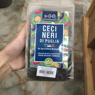 Đậu Gà Đen Ceci Neri Hữu Cơ Sottolestelle 400g