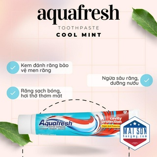 KEM ĐÁNH RĂNG AQUAFRESH EXTREME (158g) - Hàng Nhập USA