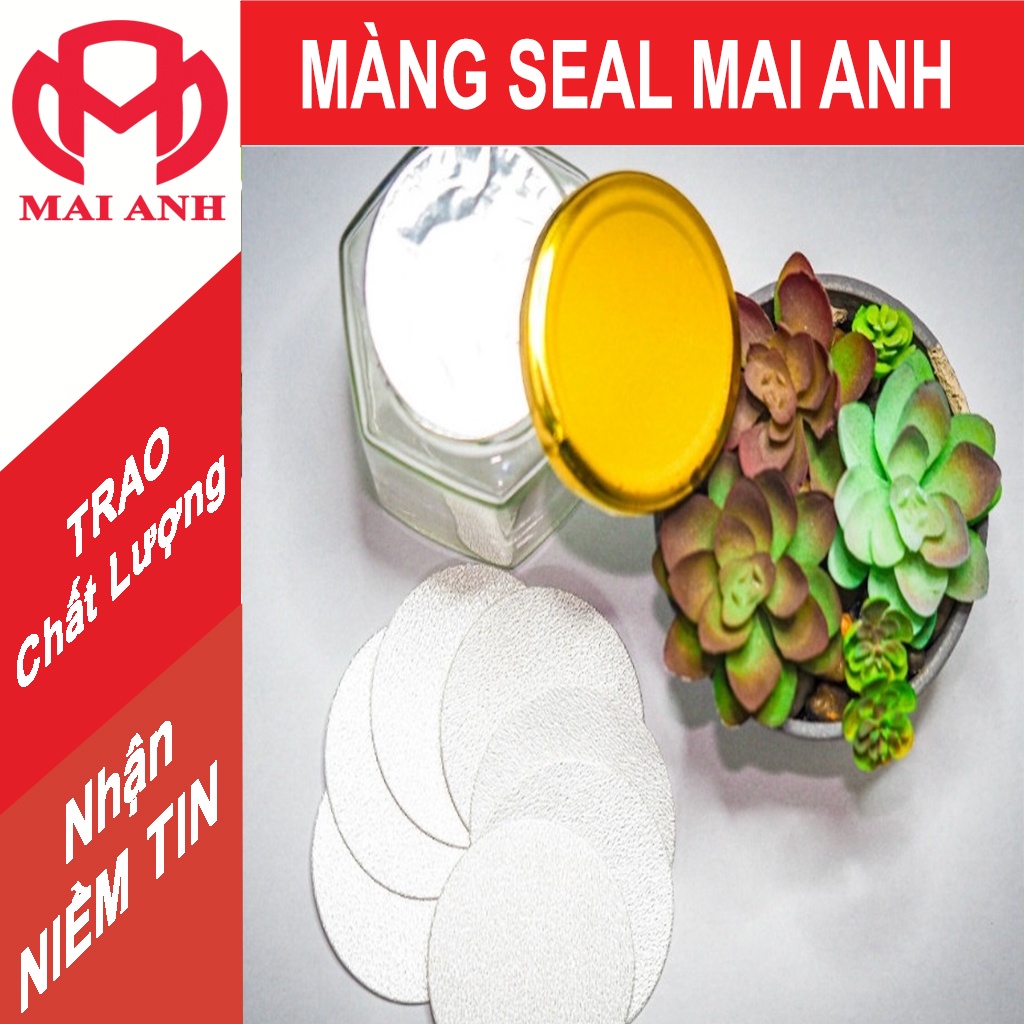 Màng seal hũ thủy tinh, màng seal, màng seal nhôm cho hũ thủy tinh