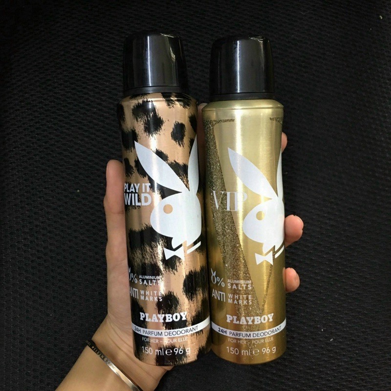 Xịt khử mùi toàn thân Playboy nam nữ