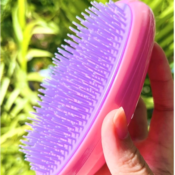 Lược Gỡ Rối Detangle Suôn Mượt Giảm Rụng Hair Brush Nhật Bản (Màu ngẫu nhiên)