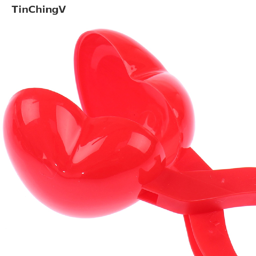 Khuôn Kẹp Làm Quả Cầu Tuyết Hình Trái Tim Dành Cho Trẻ Em