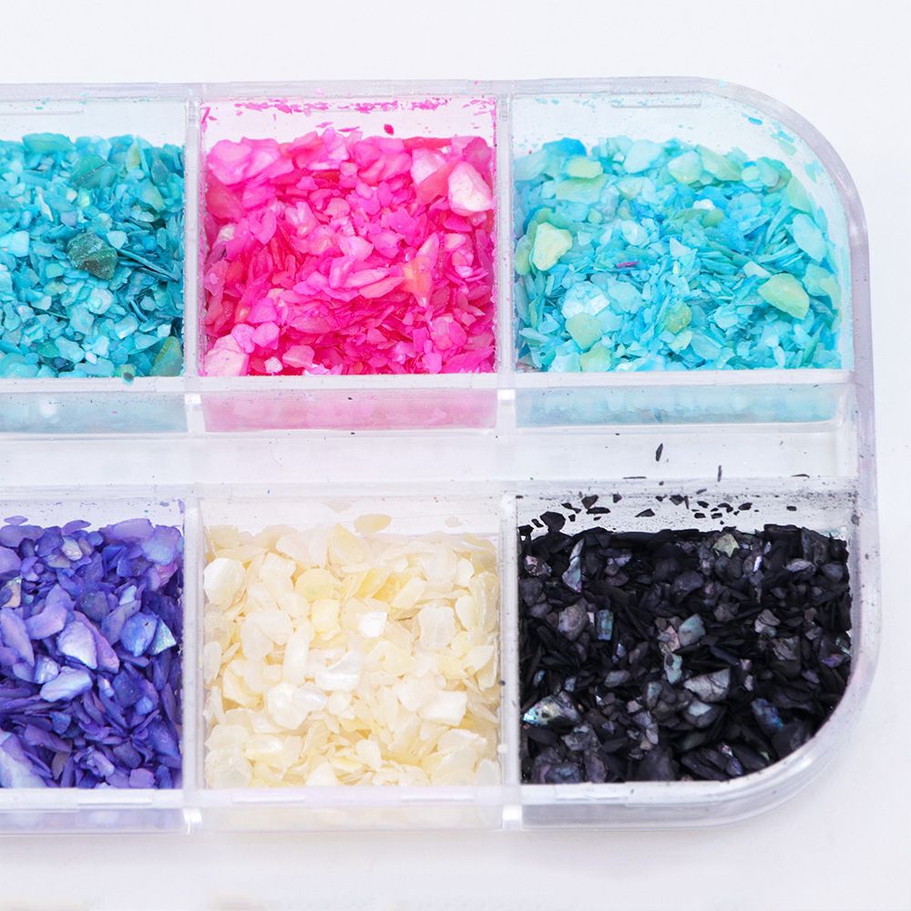 [Hàng mới về] Bột kim tuyến trang trí móng nghệ thuật