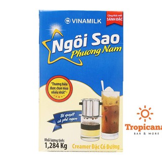 THÙNG sữa đặc VINAMILK có đường NSPN XANH BIỂN - 1L - 1.284g * 12 hộp