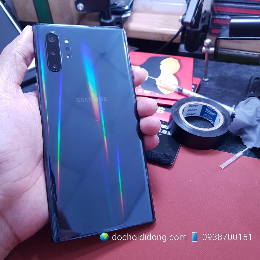 Miếng Dán Lưng Samsung Note 10 - Note 10 Plus Aurora Đổi Màu