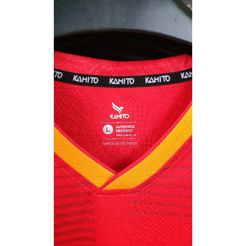 Áo đấu chính hãng CLB Becamex Bình Dương màu đỏ