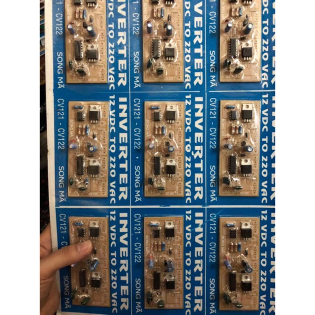 [VM] - Mạch inverter 12VDC lên 220VAC.