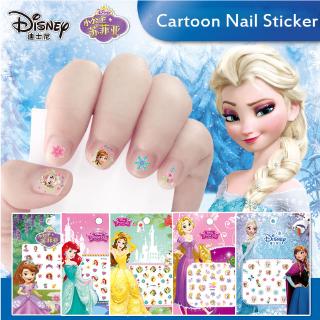 Miếng dán móng tay chống thấm nước họa tiết hoạt hình My Little Pony Frozen xinh xắn dành cho bé gái