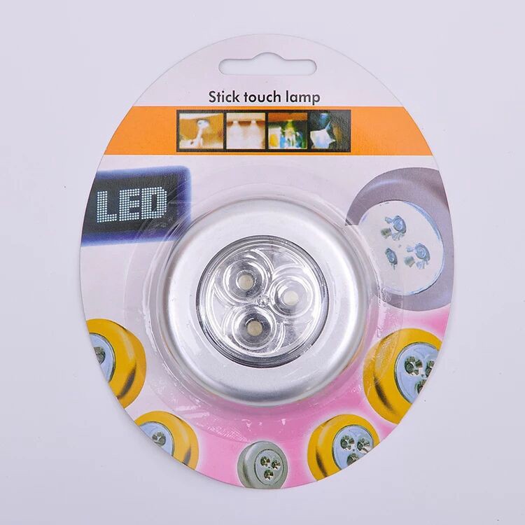 Đèn LED 3 bóng cảm ứng không dây tiện dụng
