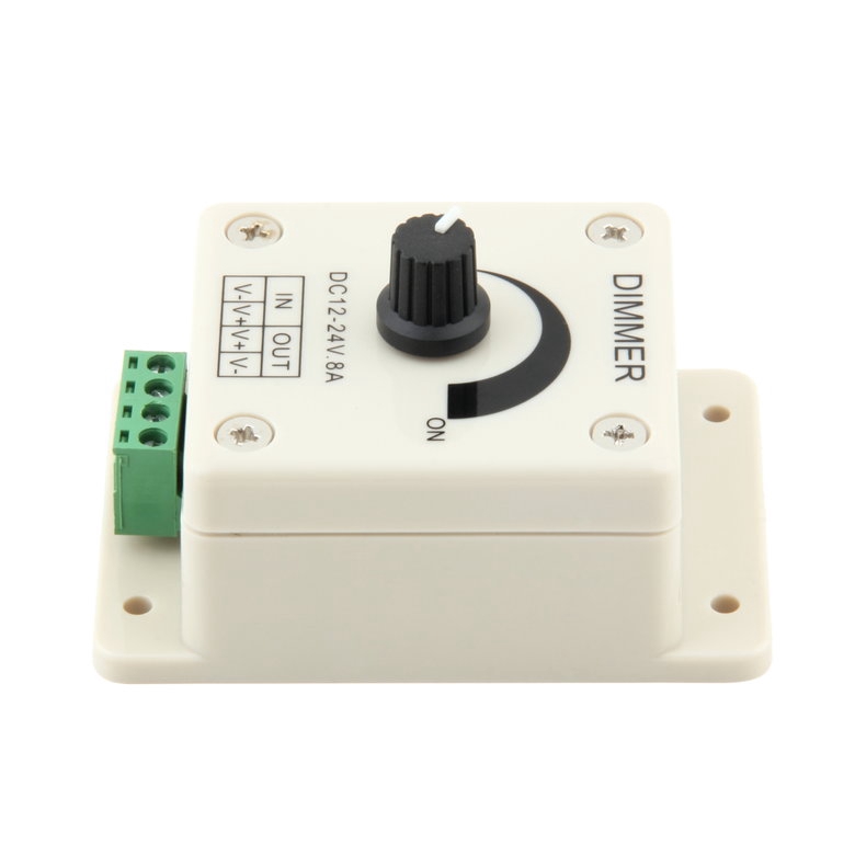 Thiết bị điều chỉnh độ sáng chuỗi đèn LED PK DC 12V 8A chuyên dụng tiện lợi