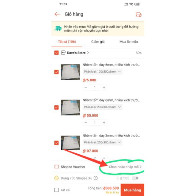 Nhôm 5052 6061 7075 - Nhôm tấm kích thước theo yêu cầu