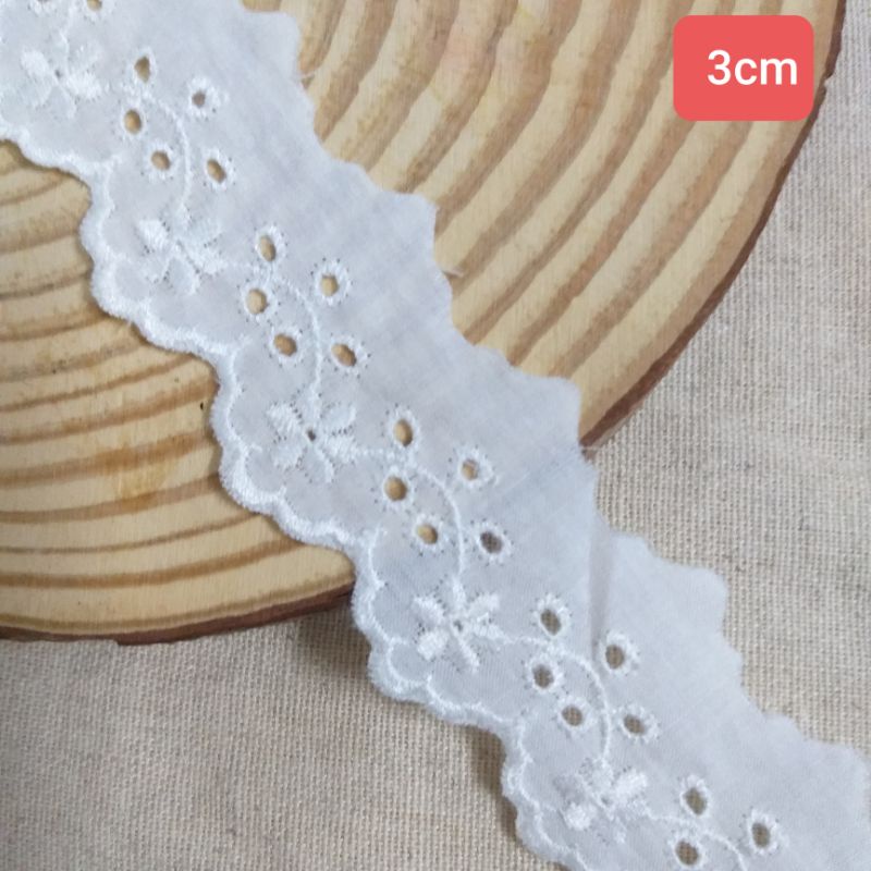 Ren thô boi , màu trắng , size 2.2cm đến 4.7cm