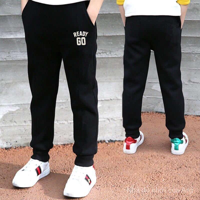 Autumn And Winter Big Boys Children Casual Sports Pants