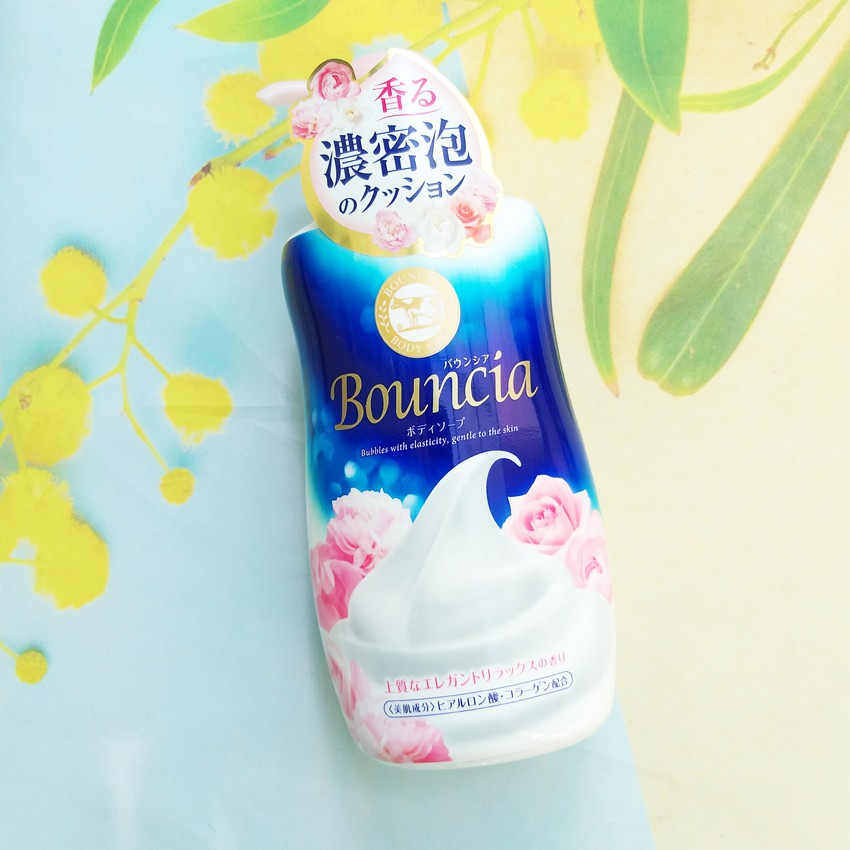 Sữa tắm dưỡng da Bouncia hương hoa 500ml Hàng Nhật Nội Địa - Larva Store