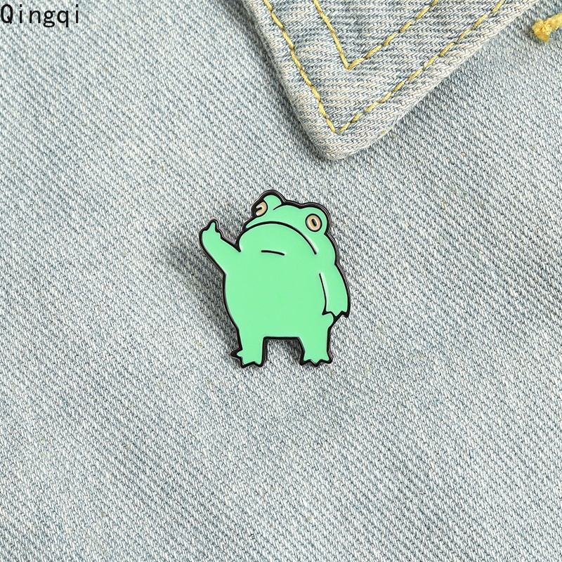 Ghim cài áo MISS ZOE hình chú ếch hoạt hình ngộ nghĩnh dễ thương