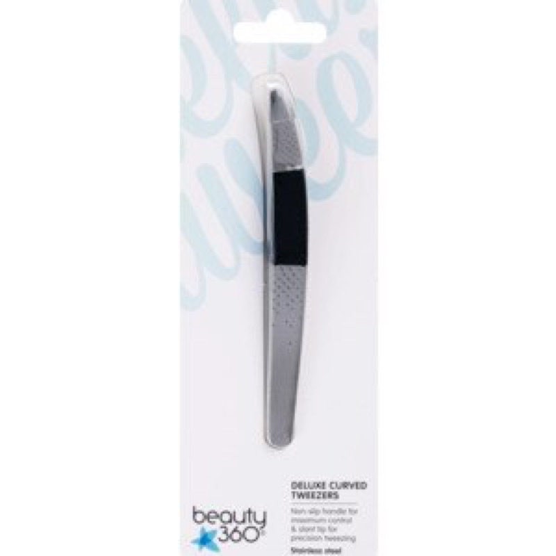 Beauty 360 - Nhíp Nhổ Lông Beauty 360 Deluxe Curved Tweezers