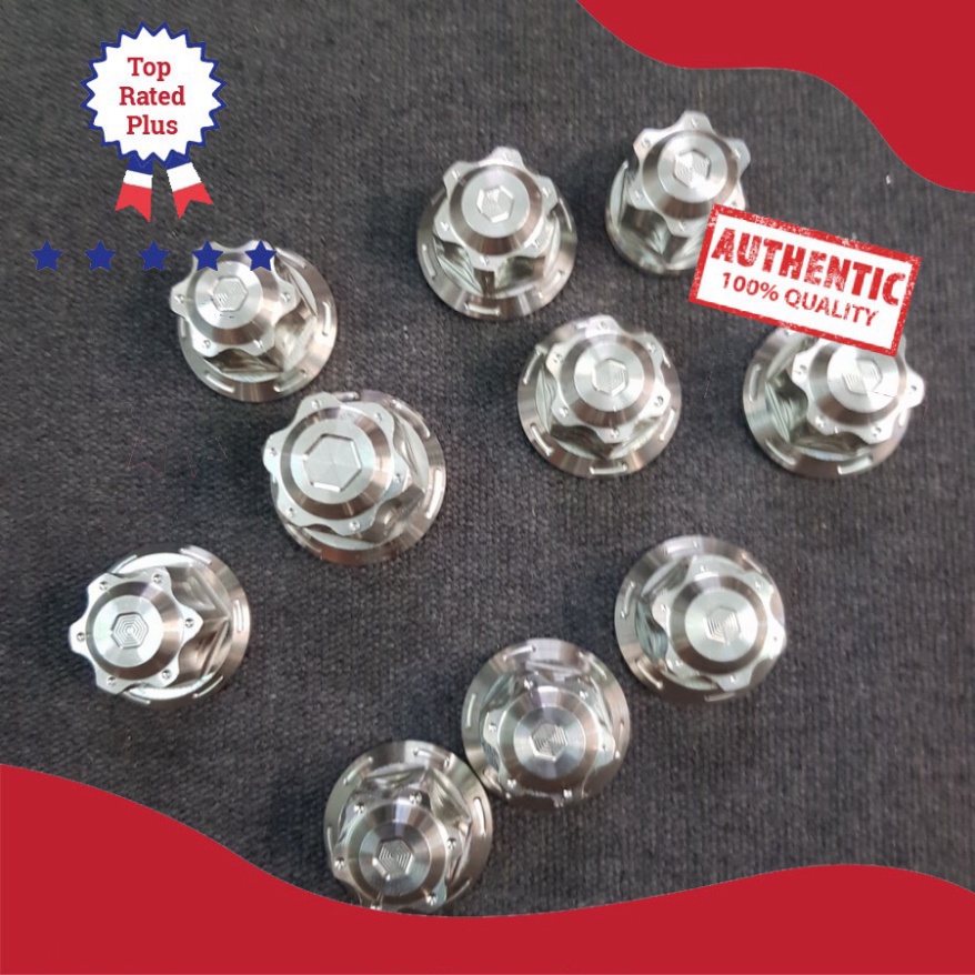 [HCM XẢ KHO MÙA DỊCH] Tán SALAYA INOX bao rỉ sét ,tán ốc cốt bánh xe máy, tán cốt phuộc, ốc chân phuộc ( ĐỦ SIZE )