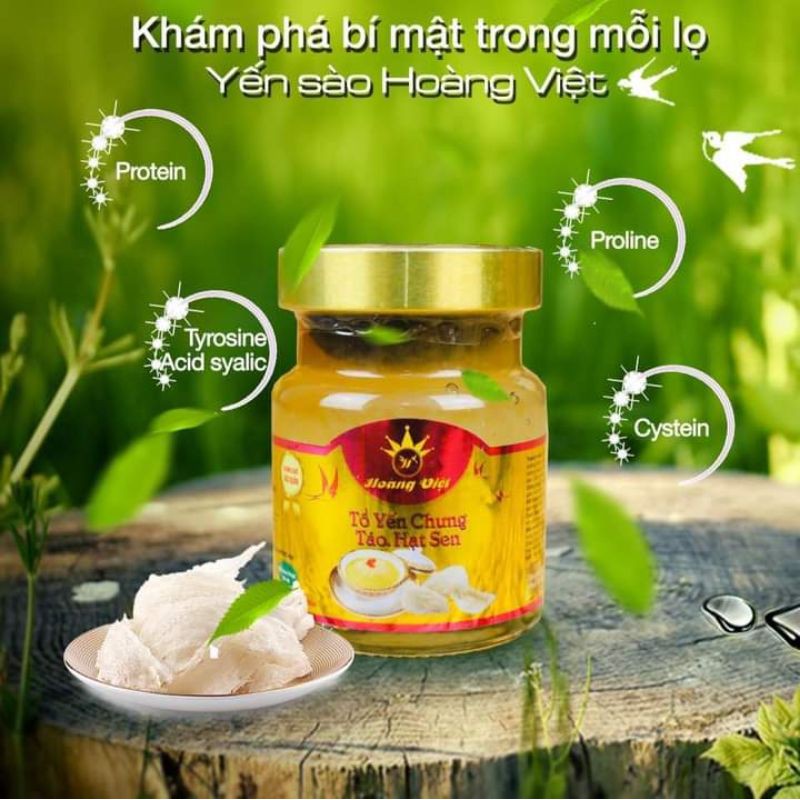 Yến Chưng Táo + Hạt sen