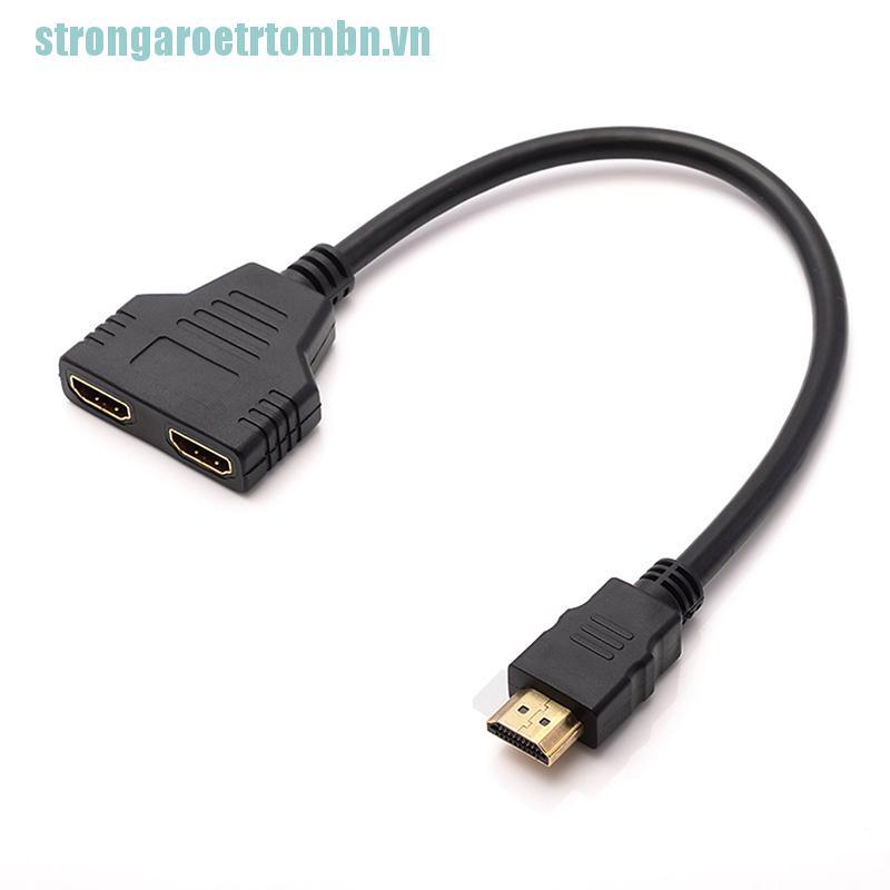 Đầu Chia Hdmi 2 Cổng Chữ Y 1080p Hdmi V1.4