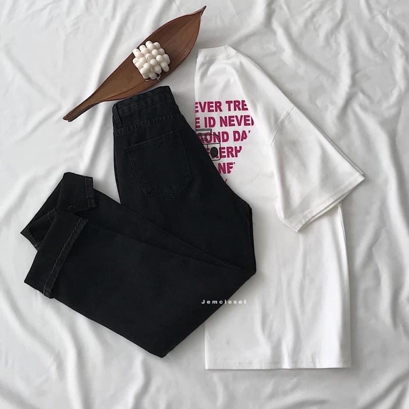 Áo phông made id never in hai mặt TT11