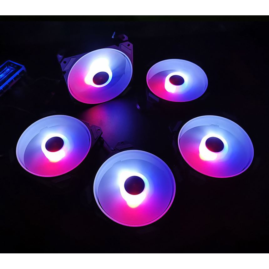 Quạt Tản Nhiệt, Fan Led RGB Coolmoon X1 - Đồng Bộ Hub