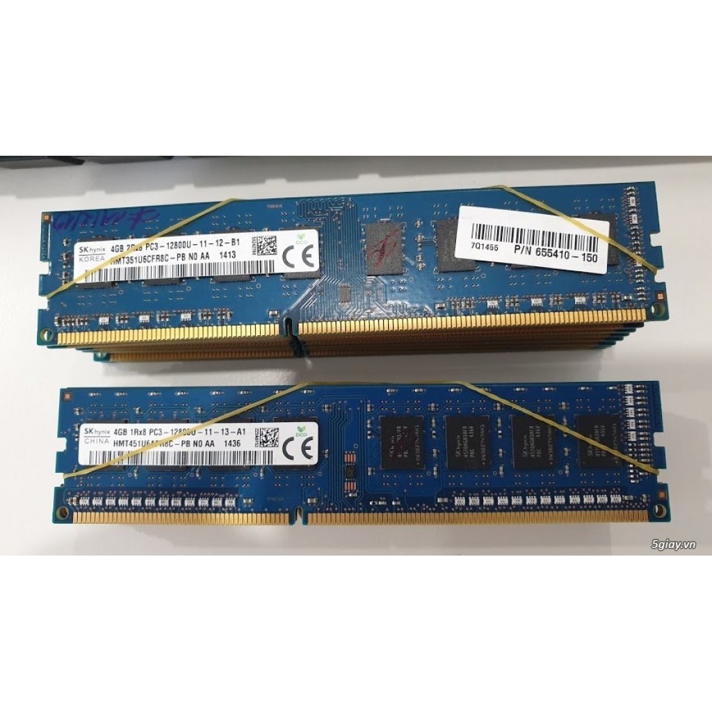 Ram DDR3 SK Hynix 4GB Buss 1600