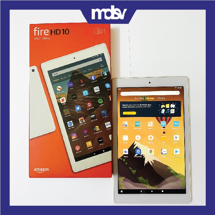 Máy tính bảng kindle Fire HD 10 2017-2019 , 10inch FullHD, 32GB, CPU Octa-core 2.0GHz, Ram 2GB, USB-C