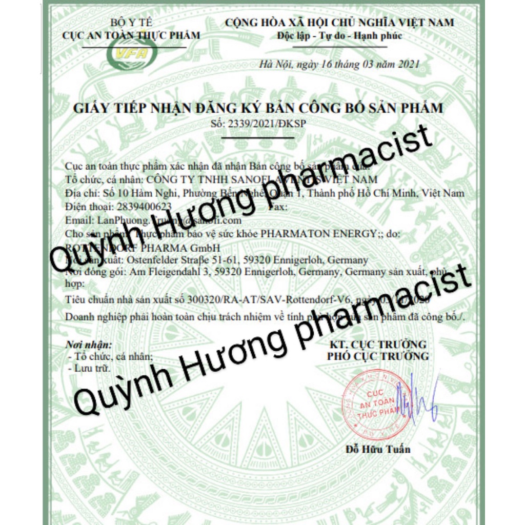 Viên uống PHARMATON Energy và PHARMATON Essential lọ  viên giúp tăng cường sức khỏe