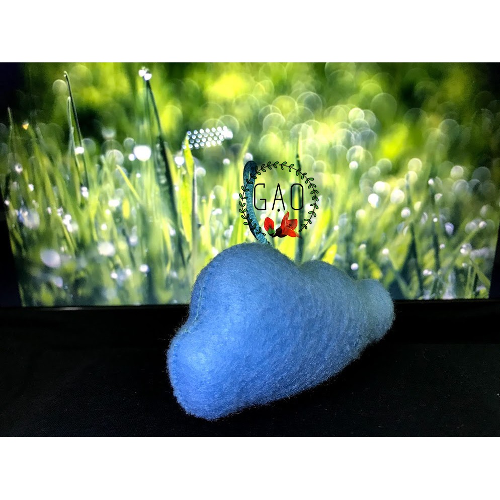 Móc khoá, treo nôi Đám Mây - handmade siêu cute