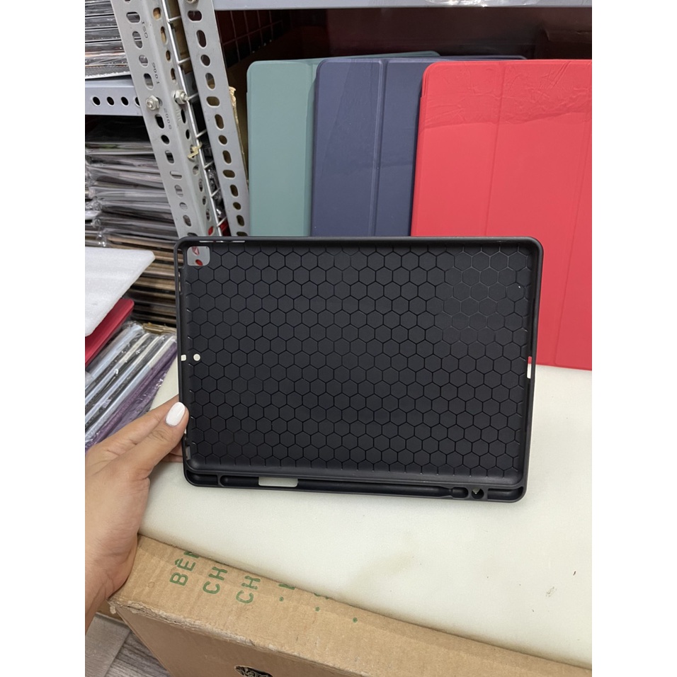 Bao da ipad Air 2/ Air 1/ipad 2017/2018/Ipad 2 có khay cắm bút pen