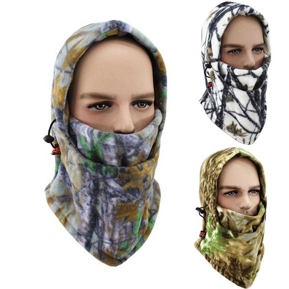 Mũ Trùm Đầu Che Phủ Toàn Diện Thoáng Khí Họa Tiết Rằn Ri