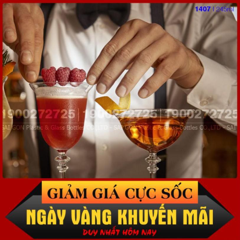 [HÀNG CAO CẤP] Ly Thủy Tinh Cao Cấp Vintage Gin Coupe 245ml | Nhập khẩu E.U