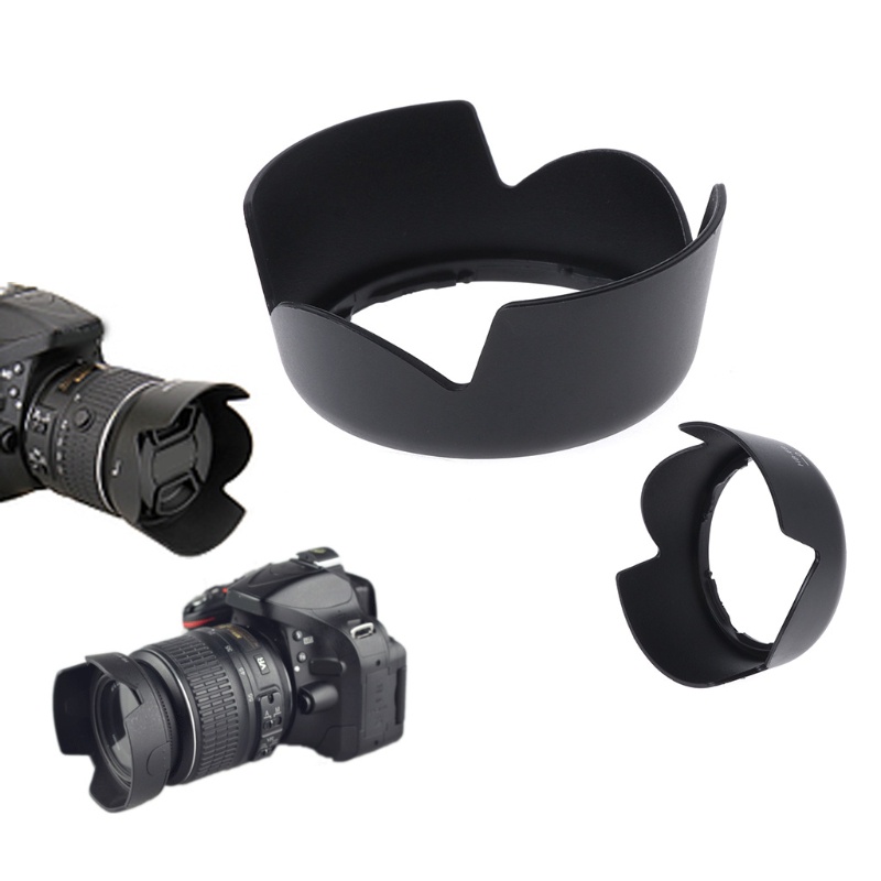Loa Che Nắng HB-69 Cho Ống Kính Máy Ảnh D3200 D3300 D5200 D5300 DX18-55mm