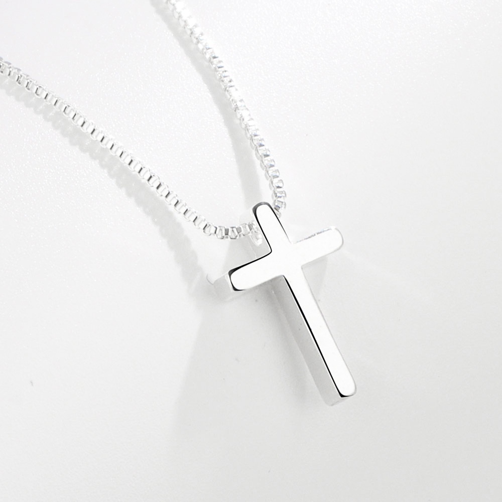Vòng cổ Sợi Xích Mini Mặt Thánh Giá Đơn Giản Cá Tính Cho Nữ
