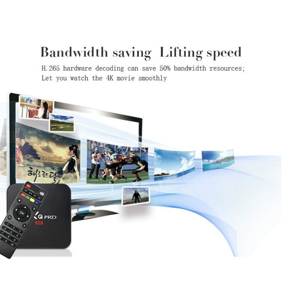 Đầu Tv Box X96mini Mxq S905w 1g / 8g / 2 / 16g Android 7.1 V88 Và Phụ Kiện