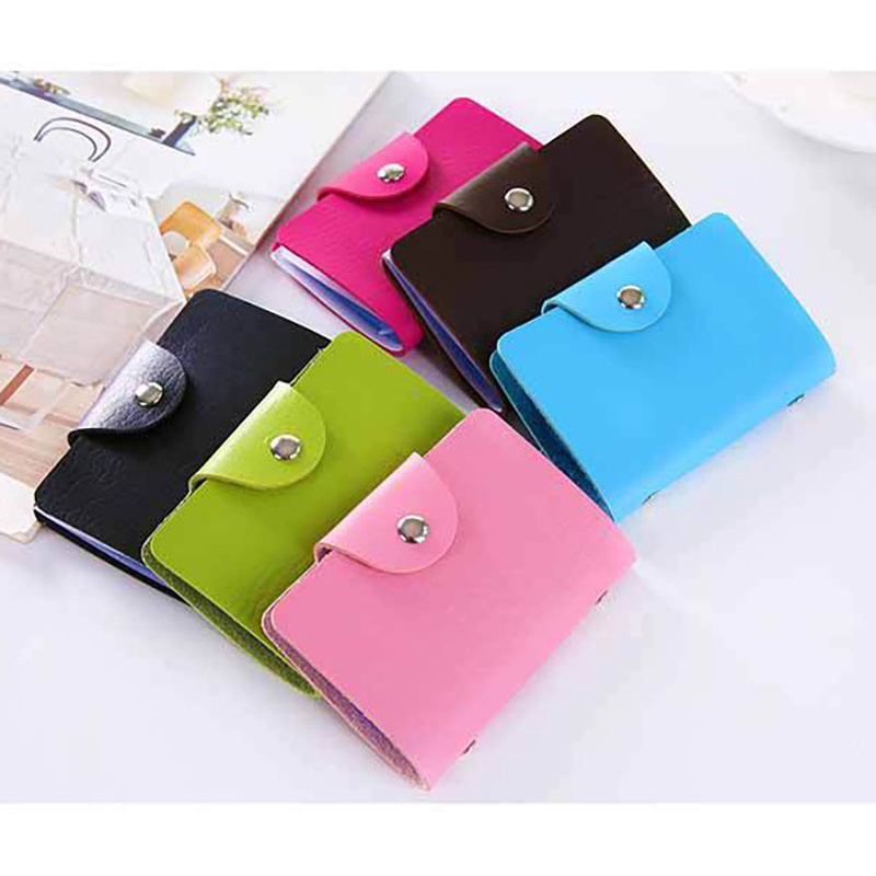 Ví, bóp đựng giấy tờ thẻ ngân hàng, card visit, thẻ ATM dễ thương nhỏ gọn, tiện ích (12 ngăn)