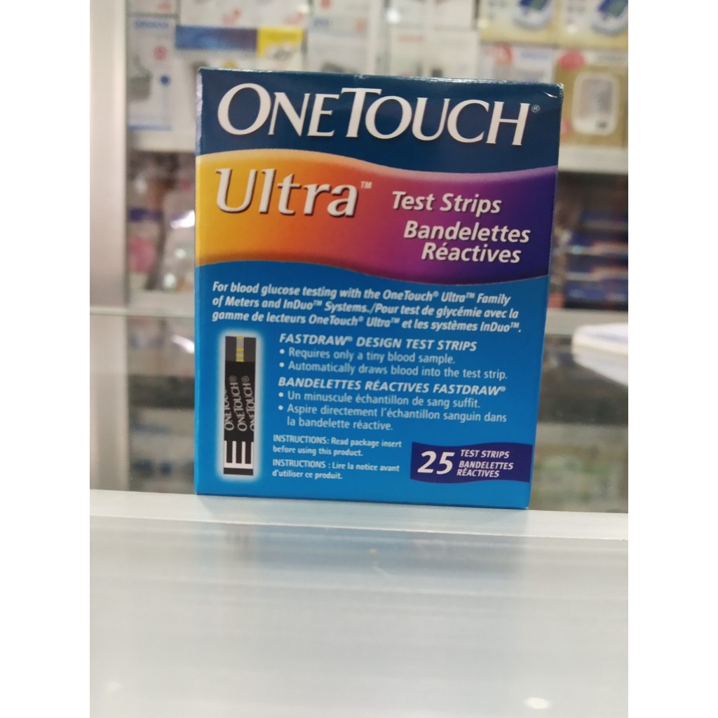 ( DATE XA) Que thử đường huyết one touch ultra