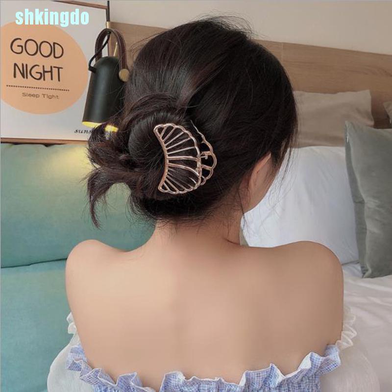 Kẹp tóc càng cua bằng kim loại thời trang cho nữ