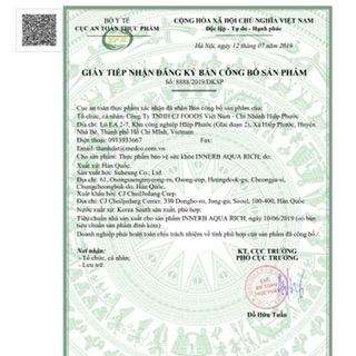 Viên uống cấp nước InnerB  Aqua Rich