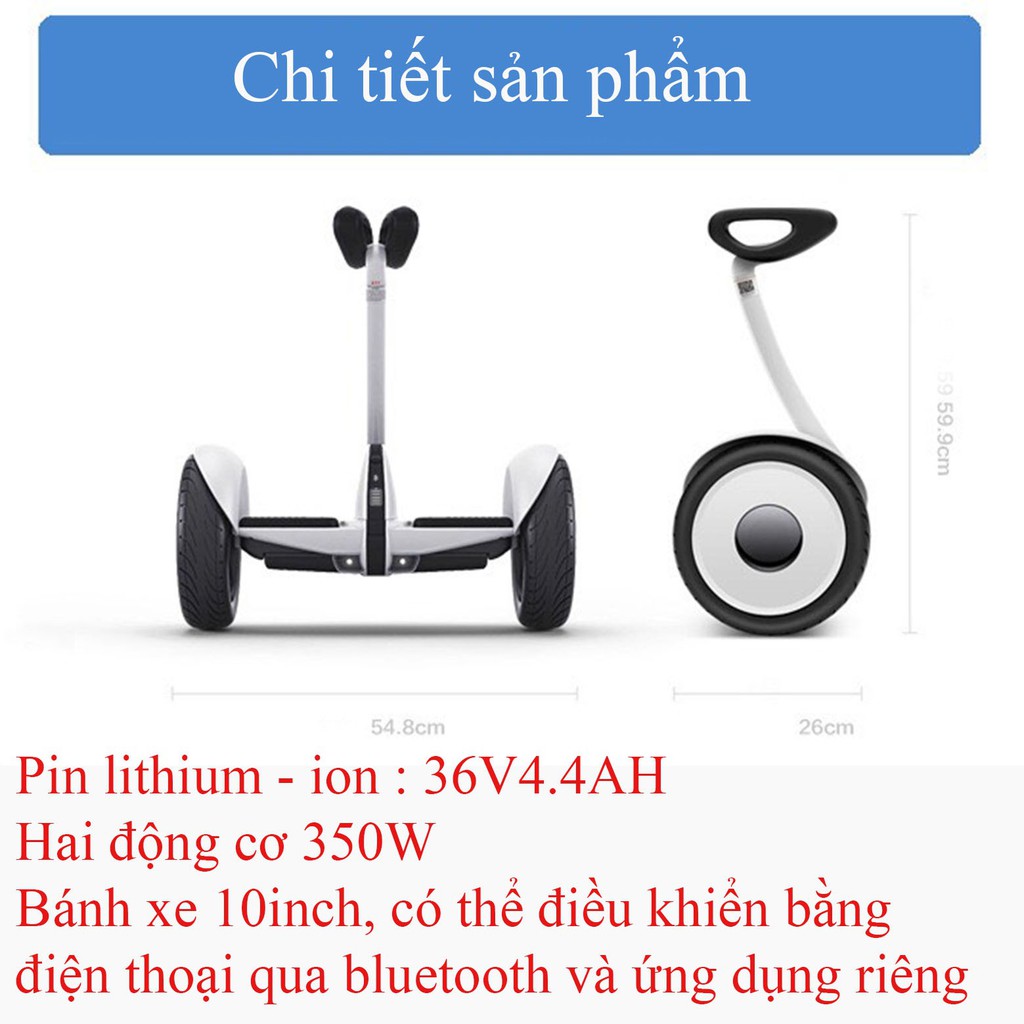 Xe điện cân bằng thông minh 10 inch