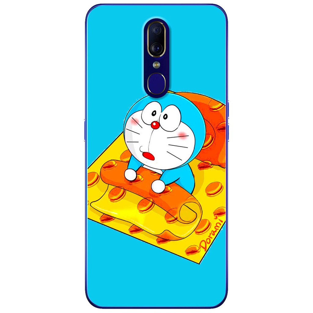 Ốp lưng dành cho OPPO F11, F11 Pro in hình Doraemon thức giấc