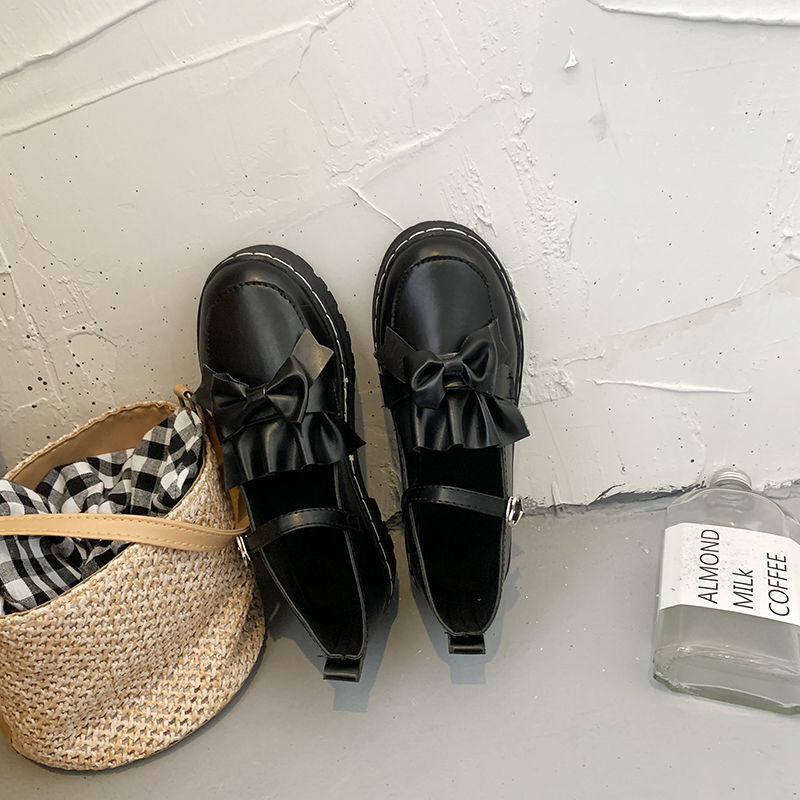 Giày Da Nữ Kiểu Dáng Thời Trang Phong Cách Nhật Bản | BigBuy360 - bigbuy360.vn