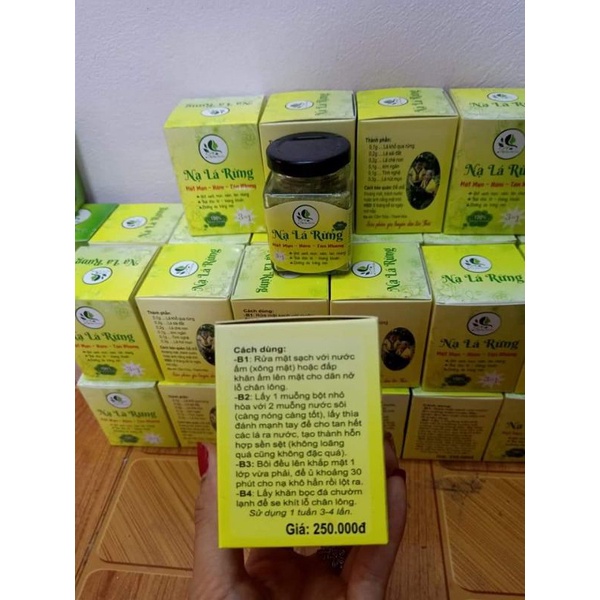 NẠ LÁ HÚT MỤN NÁM TÀNG NHANG