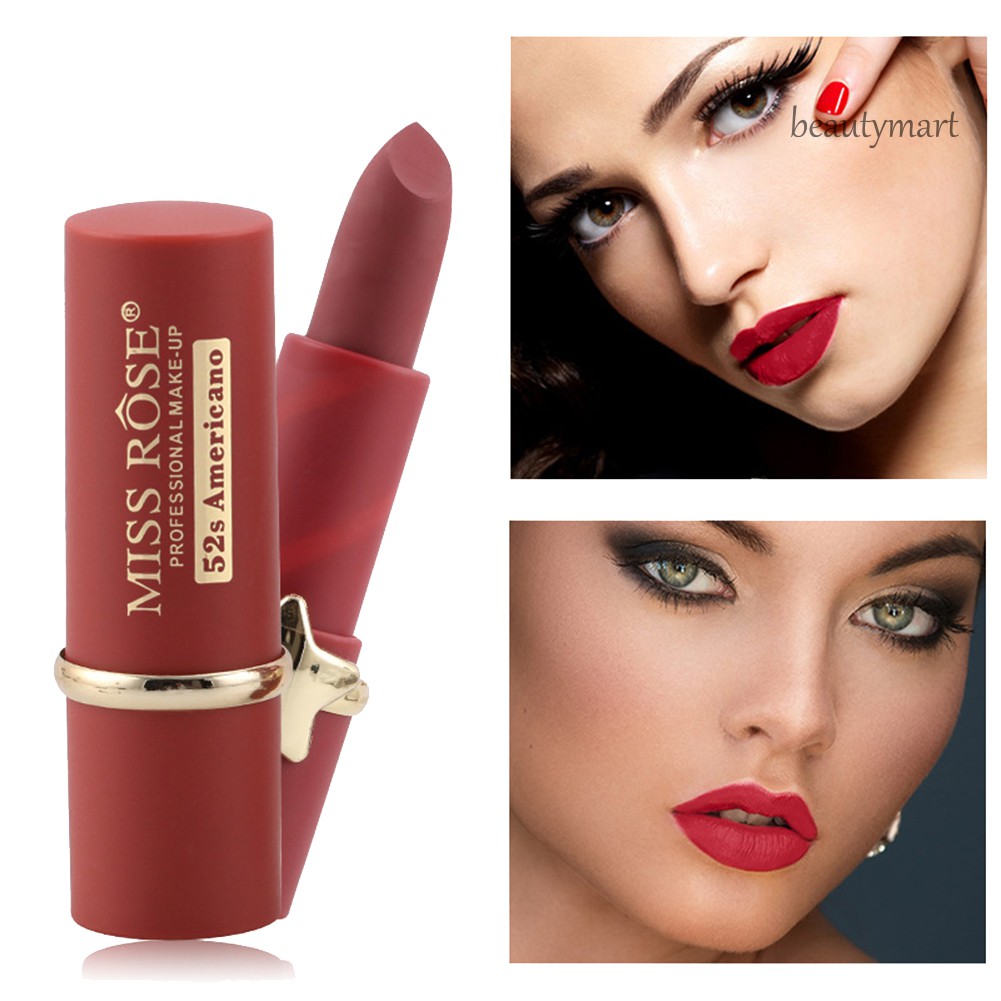 [Hàng mới về] Son kem màu lì lâu trôi chống thấm nước không dính trọng lượng 3..4g