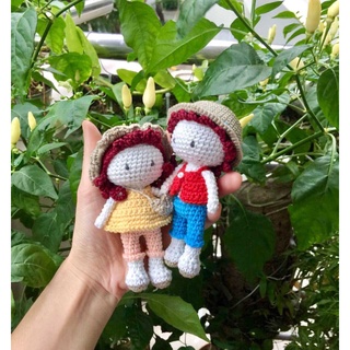 Búp bê len sợi handmade-@bellascrochet_corner