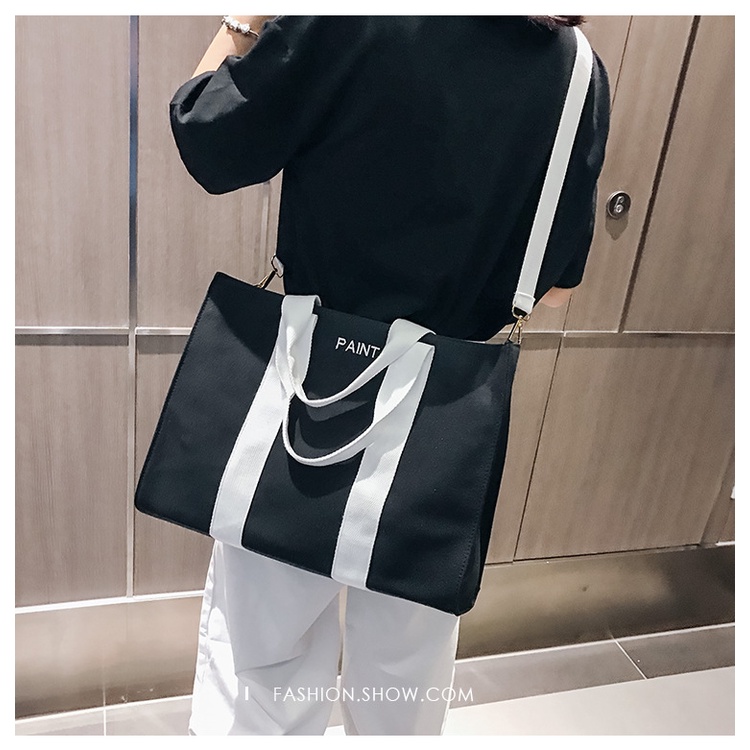 Túi Xách Vải Cỡ Lớn Thời Trang Dành Cho Nữ